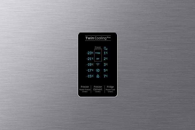 Samsung 301L 2 Star Inverter Frost-Free Convertible 5 In 1 Double Door Refrigerator (RT34C4522S8/HL,Elegant Inox 2023 Model) Samsung 301L 2 Star Inverter Frost-Free Convertible 5 In 1 Double Door Refrigerator (RT34C4522S8/HL,Elegant Inox 2023 Model)